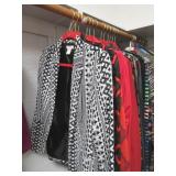 12 Black & Red Ladies Jackets Sm - Med