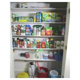 Contents of the 2 Door Closet in Garage