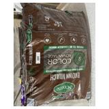 9 Bags Brown Mulch