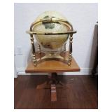 World Globe w/ Stand   "Needs Balancing"