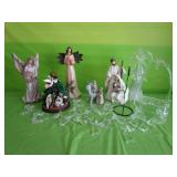 26 Pcs Angel Figurines, Ornaments, Nativity Scene