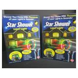 2 Star Shower Laser Lights