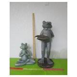 2 Oversize Frogs "Chip" "See Pic"