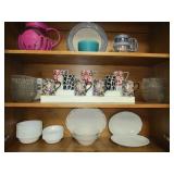 Contents of Cabinet - Corning Ware & More
