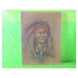 Unsigned Mary Lou "Original" 16" x 12"