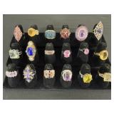 18 Colorful Fashion Rings