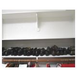 19 Pairs Blk & Brn Loafers - Size 7 1/2 & 8