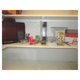 Group Lot Office Supplies, Brief Case, Hole Punch,