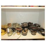6 pair Ladies Sandals 7.5 - 8