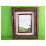 Signed Mary Lou Reynolds "Original" 12" x 10"
