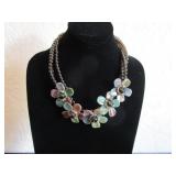 Elegant Multicolor Hard Stone Choker