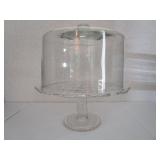 Lg Glass Cake Pedestal