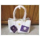 Joy Mangano White Leather "Never Used"