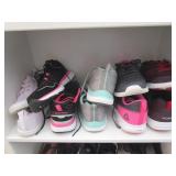 5 Pair Tennis Shoes / Sneakers 7 1/2 - 8
