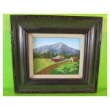 Rural Farm Painting  16" x 18"