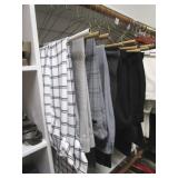 3 Plaid Slacks Sz 6, 2 Grey Slacks Sz 6M,