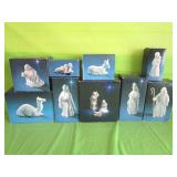 11 Pcs Nativity Porcelain Figurines