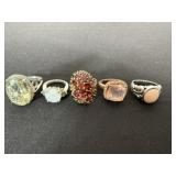 5 Colorful Fashion Rings