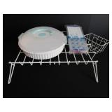 Dessert Carrier & 2 Silicone Ice Cube Trays Unused