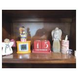 Office Clock, Angels & Calendar