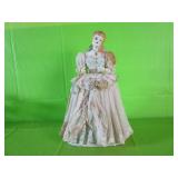 Vintage Porcelain Lace Figurine 10.5"