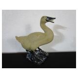 Vintage Chinese Shiwan Ceramic Duck 10"