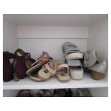5 Pair Ladies Sandals  7 1/2 & 8