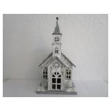 Lighted Inspirational Church "My Happy Place"