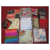 12 Scarves & Handkerchiefs, Plus a Joyspun