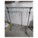 Single Bar Clothing Rack