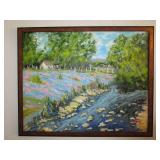 Impressionistic Landscape Painting  26" x 32"