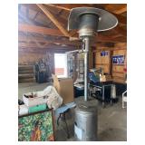 Upright propane heater Upright propane heater