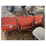 Kubota 5 ft blade Kubota 5 ft blade