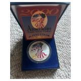 ASE Silver Eagle in full color ASE Silver Eagle in full color