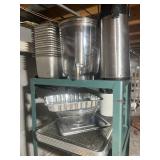 Stainless trays, coffee dispenser, drink dispenser Stainless trays, coffee dispenser, drink dispenser