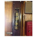 Vintage fire extinquishers