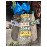 license plates