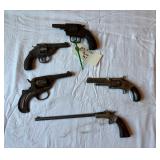 5 Misc Pistols : 32 & 38 & ?