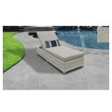 TK Classics Outdoor Reclining Chaise Lounge Chair