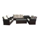 Horae 6-Pc 7 Seat Conversation Set, Incomplete