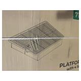Sleepnest King Platform Bed, Damaged (bent)