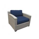 TK Classics Rattan Outdoor Arm Chair