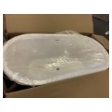 Woodbridge Freestanding Bathtub, damaged