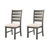 Gracie Oaks Set of 2 Side Dining Chairs