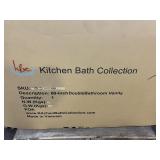 Kitchen Bath Collection 60" Double Bathroom Vanity