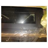Sierra Flame Electric Fireplace, Damaged