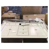 Highbury White 72" Double Vanity