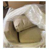 Center Piece of Sectional Sofa in Beige