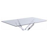 Meridian Dining Table Glass Top (no base)