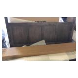 Industrial Lodge Home Waverly Wood King Bed, Gray